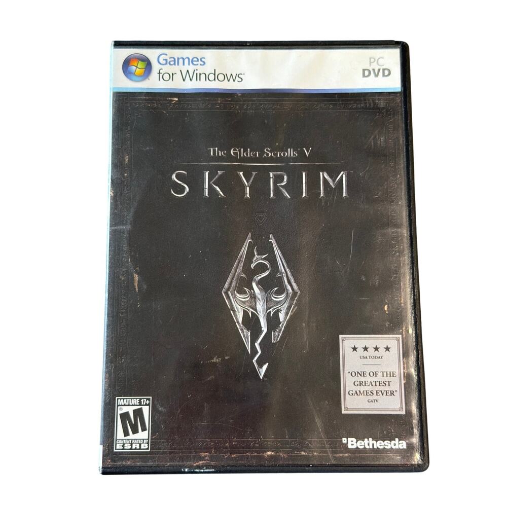 The Elder Scrolls V Skyrim PC DVD Video game Windows